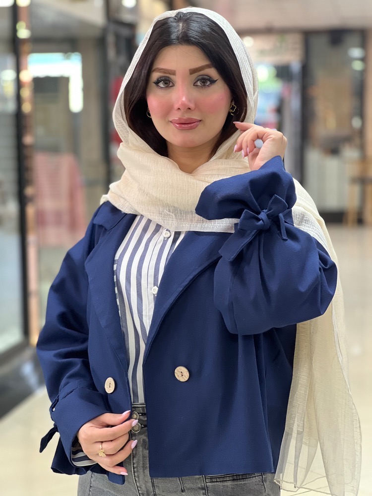 کت استین بنددار
